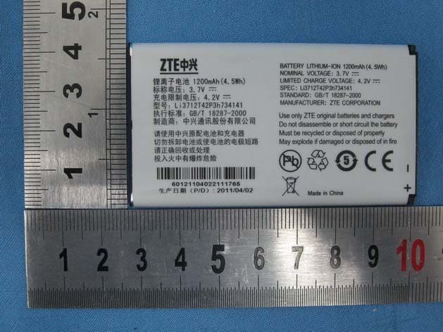 CDMA 2000 Digital Mobile Phone - FCC ID Q78-X500 - ZTE Corporation