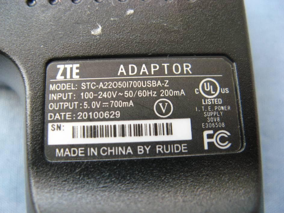 CDMA2000 1X Digital Mobile Phone - FCC ID Q78-ZTECS1001 - ZTE Corporation