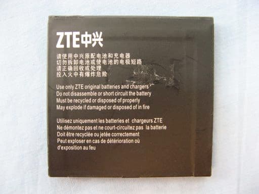 CDMA 1X-EVDO Digital Mobile Phone - FCC ID Q78-ZTEN860 - ZTE Corporation (2)