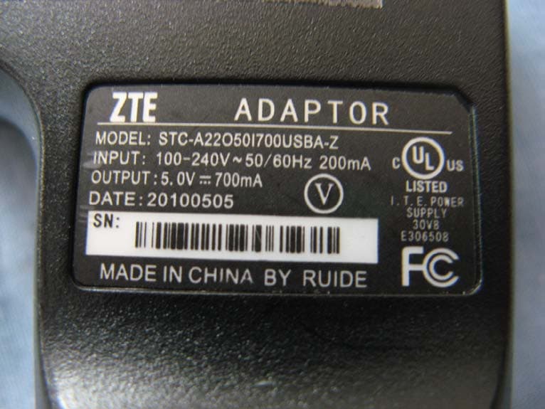 WCDMA/GSM(GPRS)  Dual-Mode Digital Mobile Phone - FCC ID Q78-ZTEWP750 - ZTE Corporation (2)