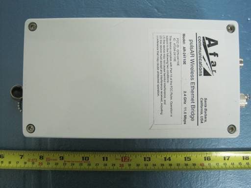 Wireless Ethernet Bridge - FCC ID Q7N-24110E - AFAR Communications, Inc (3)