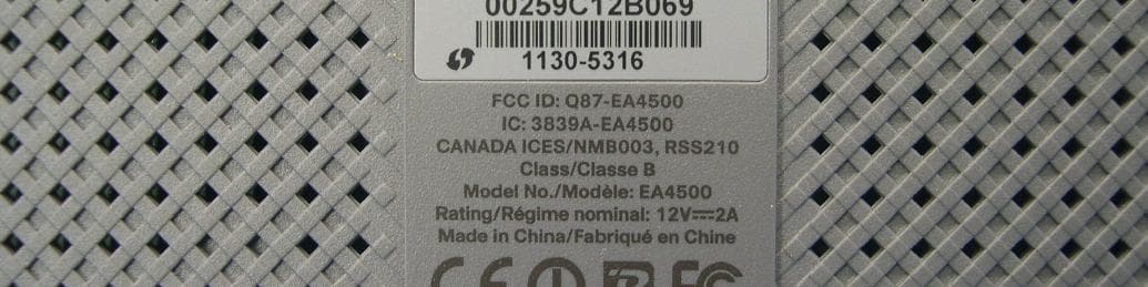 802.11 a/b/g/n AP - FCC ID Q87-EA4500 - LINKSYS LLC