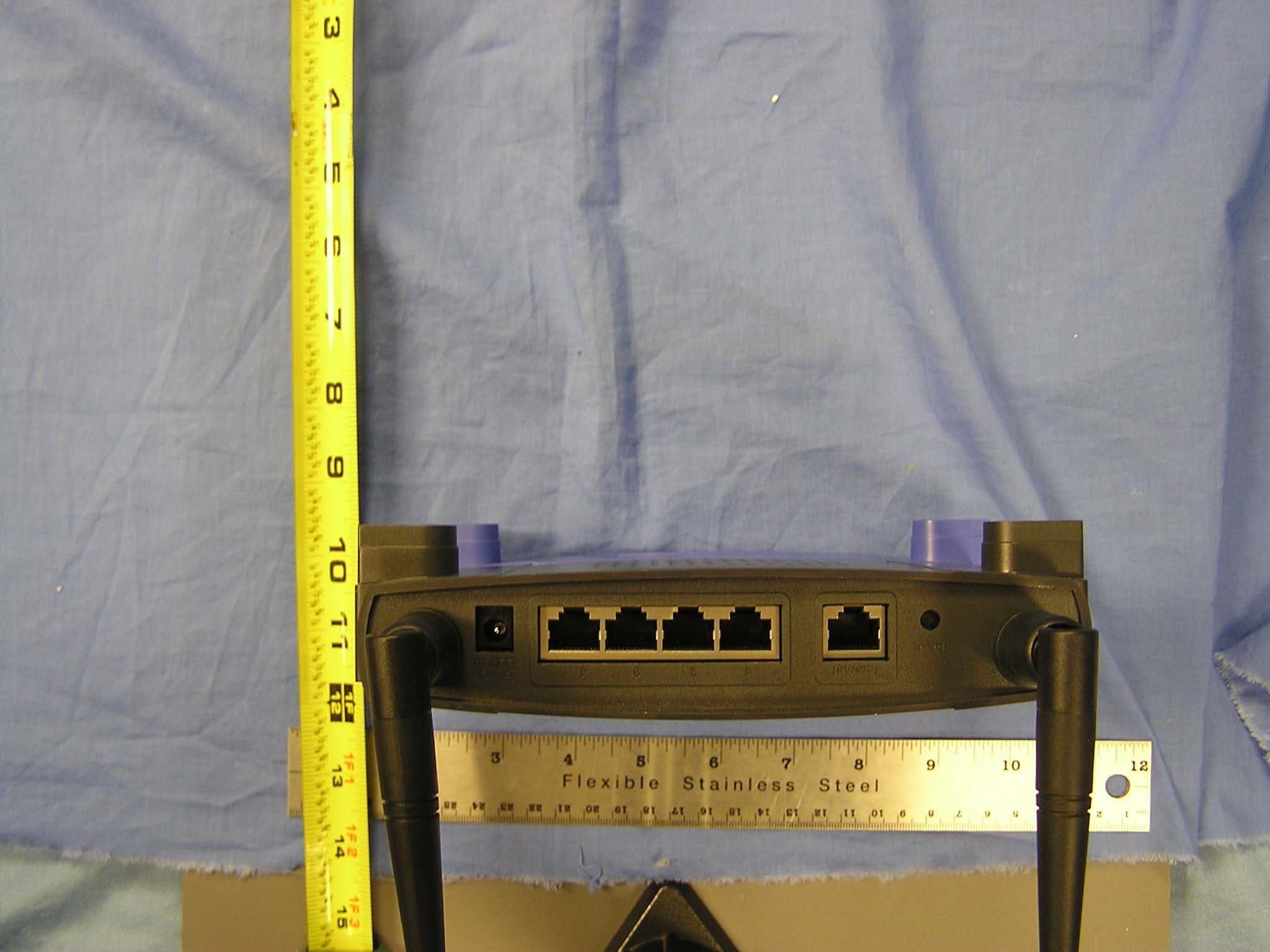 Wireless-G Broadband Router with 4-Port Switch - FCC ID Q87-WT54GV70 - LINKSYS LLC (5)