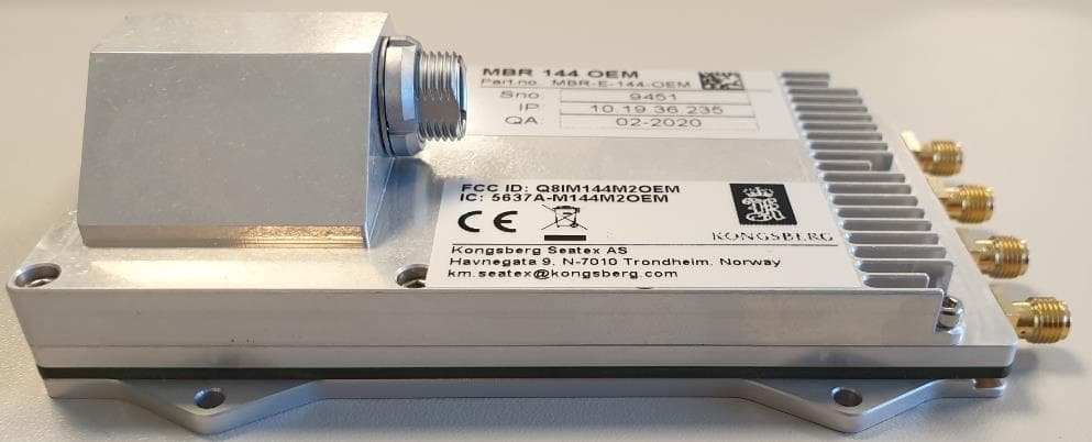 Maritime Broadband Radio - FCC ID Q8IM144M2OEM - Kongsberg Discovery AS, Seatex