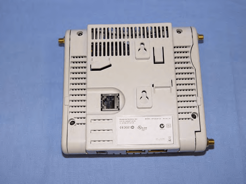 Aruba AP124 and AP125 Access Point - FCC ID Q9DAP124125 - Hewlett Packard Enterprise Company