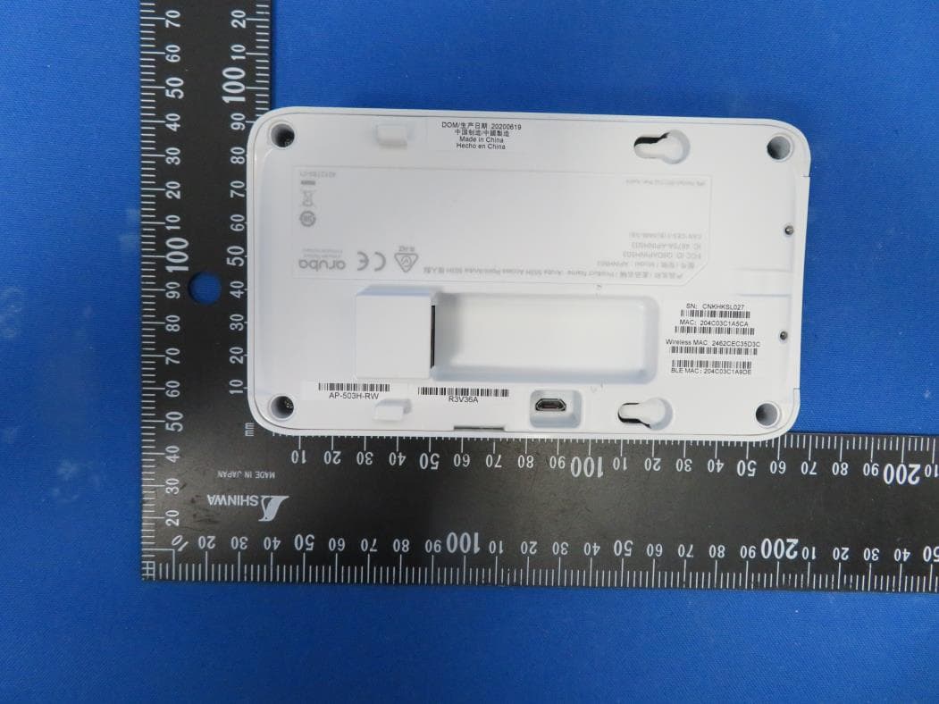ACCESS POINT - FCC ID Q9DAPINH503 - Hewlett Packard Enterprise Company