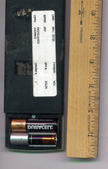 IR REMOTE EXTENDER - FCC ID Q9NAAT - Truett S. Thomas