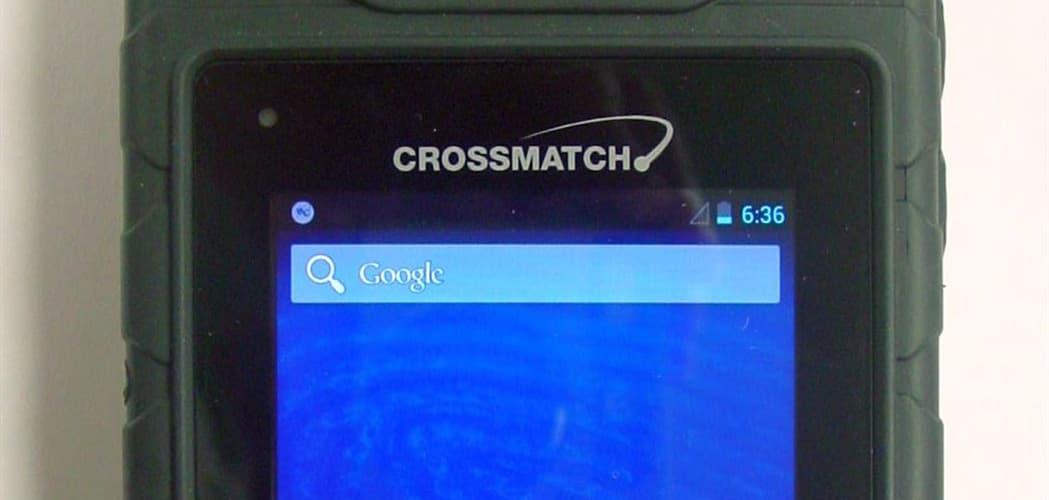 Mobile Biometric Device - FCC ID Q9YSENTRY1 - Cross Match Technologies, Inc. (5)