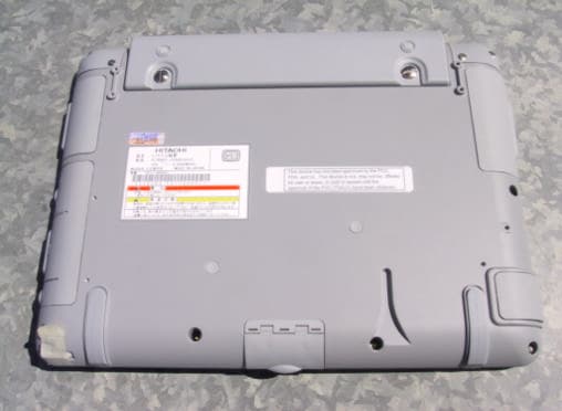 Vision Plate 60 Hand Held PC with Wireless LAN - FCC ID Q9Z-PC5NR3-J - Hitachi Keiyo Engineering and Systems, Ltd