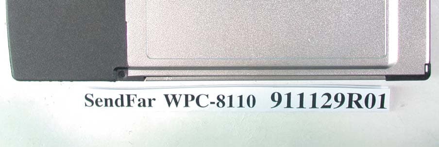 Wireless LAN Card - FCC ID QA5-WPC-02005 - SendFar Technology Co., Ltd. (2)