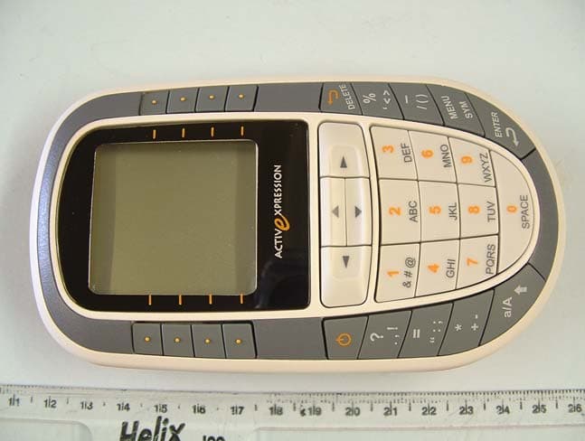 Activexpression - Student Voting Device - FCC ID QAM011 - Promethean Ltd