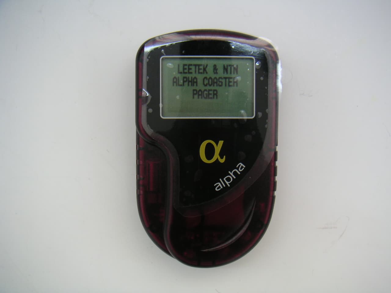 ALPHA PAGER - FCC ID QBTLT-2004A - Lee Technology Korea Co., Ltd.