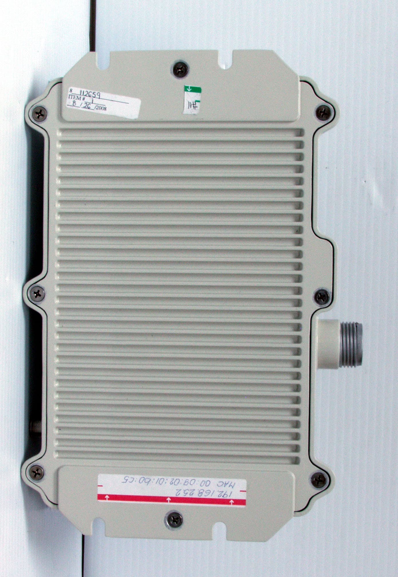 OFDM broadband wireless transceiver device. - FCC ID QC8-AN80IE - Redline Communications Inc.