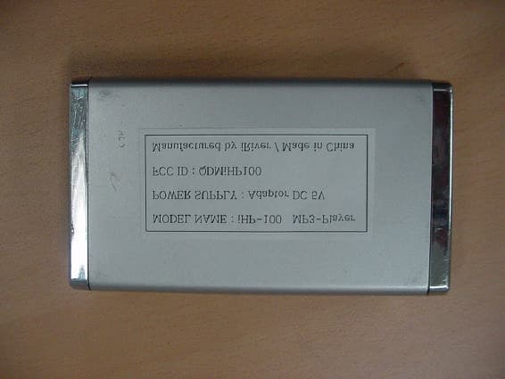MP3 Player - FCC ID QDMIHP100 - DREAMUS COMPANY