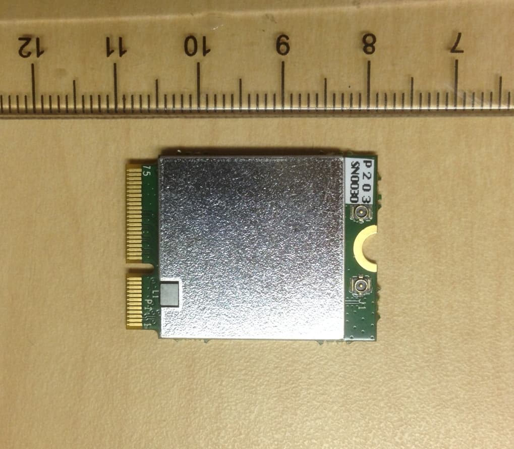802.11a/b/g/n/ac WLAN + Bluetooth PCI-E Mini Card - FCC ID QDS-BRCM1076 - Broadcom Corporation