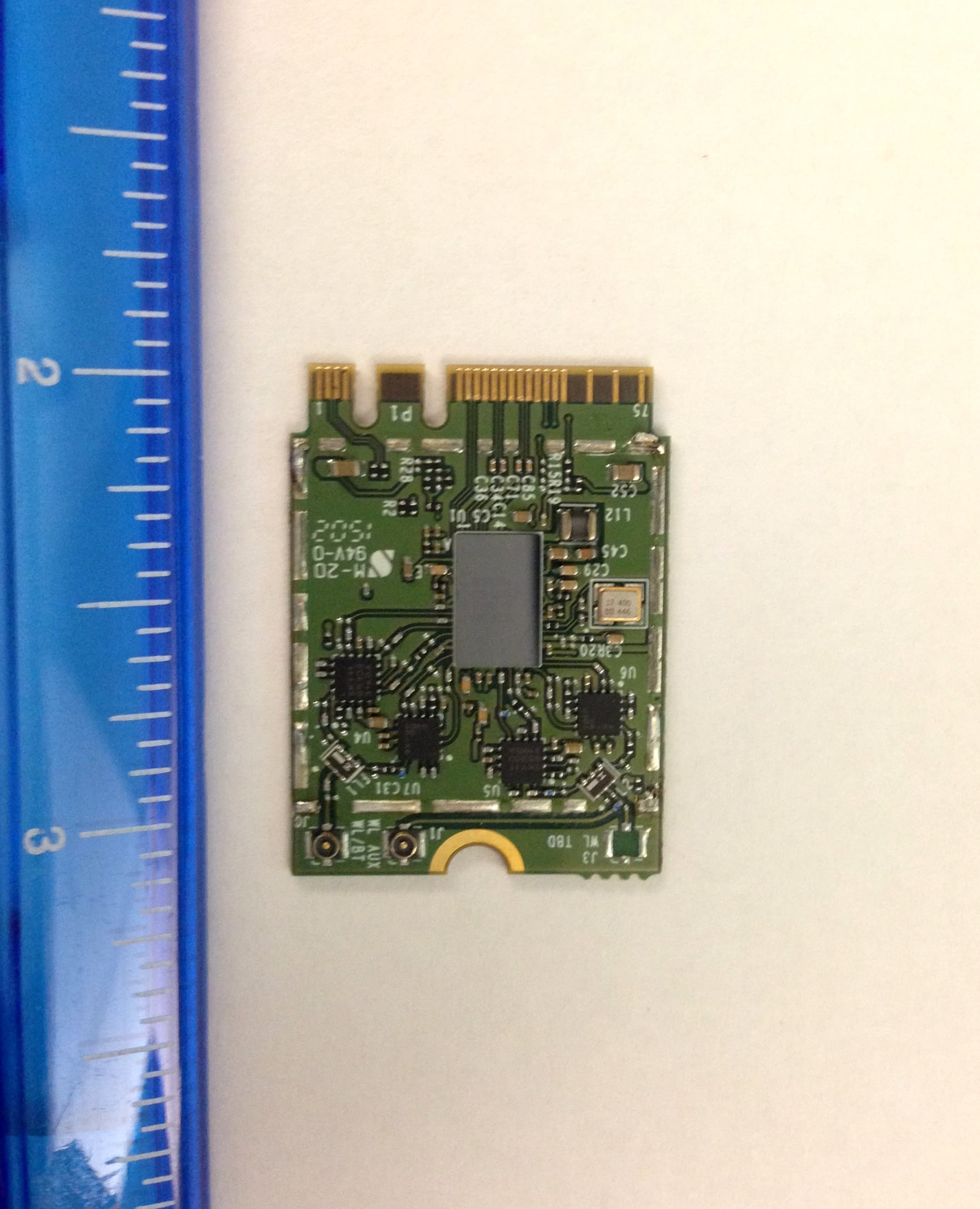 802.11b/g/n/a/ac WLAN + Bluetooth PCI-E NGFF 2230 Card - FCC ID QDS-BRCM1087 - Broadcom Corporation