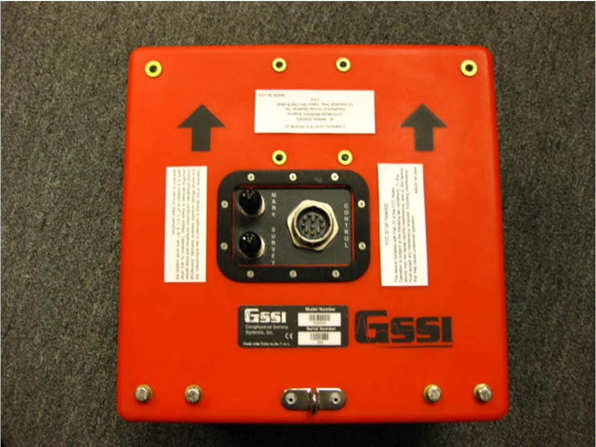 Ground Penetrating Radar - FCC ID QF742000S - Geophysical Survey Systems, Inc.