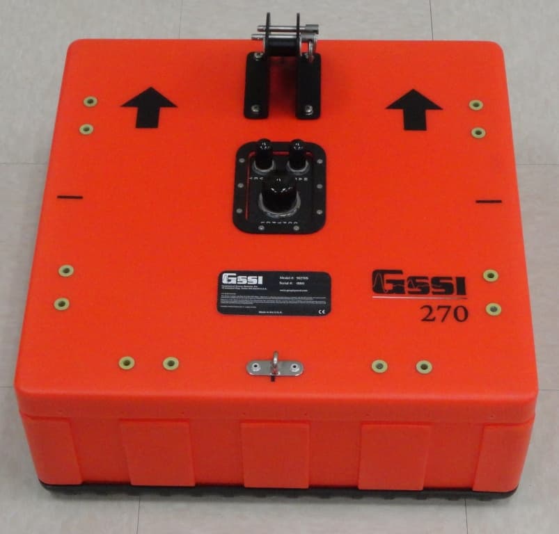 Ground Penetrating Radar Antenna - FCC ID QF750270S - Geophysical Survey Systems, Inc.