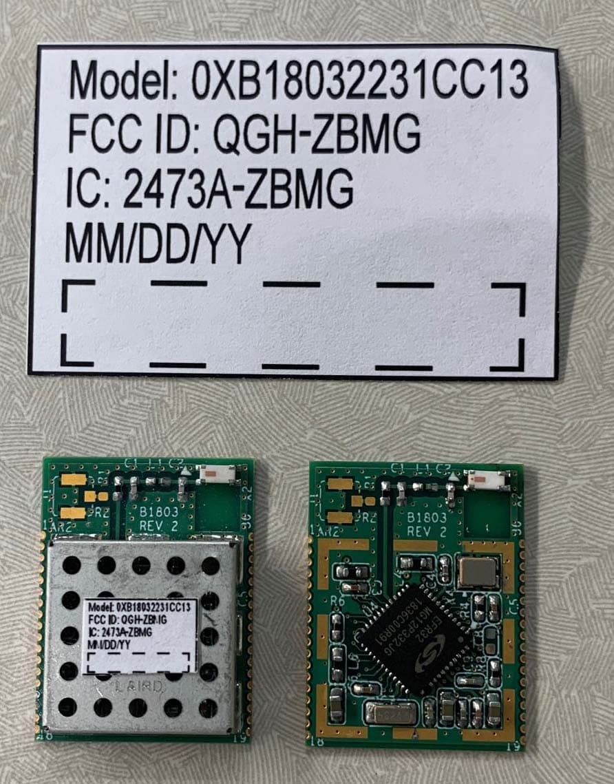 0XB1803 Module - FCC ID QGH-ZBMG - Leviton Manufacturing Co., Inc. (5)