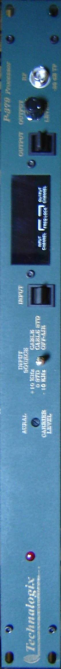 VHF & UHF Television Broadcast Processor - FCC ID QH5P379 - Technalogix, Ltd. (2)
