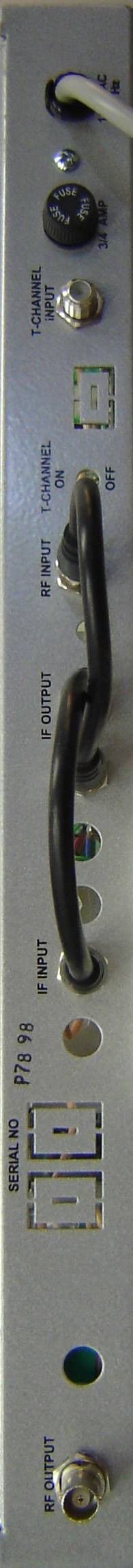 VHF & UHF Television Broadcast Processor - FCC ID QH5P379 - Technalogix, Ltd.