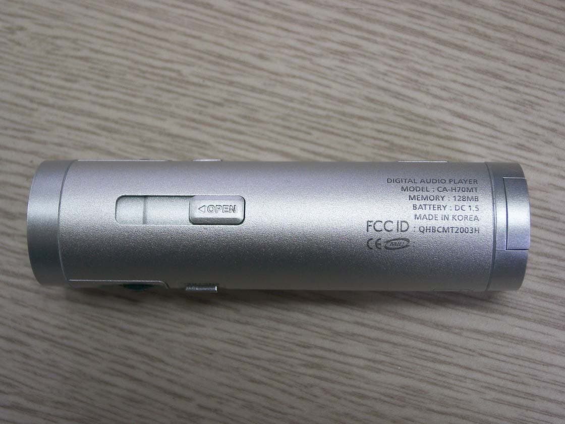 Digital Audio Player - FCC ID QHBCMT2003H - CM Tech Co., Ltd. (2)