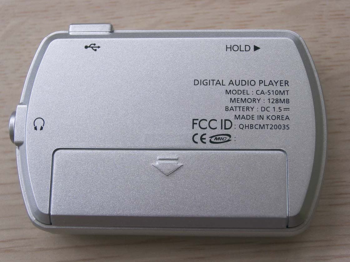 Digital Audio Player - FCC ID QHBCMT2003S - CM Tech Co., Ltd. (2)