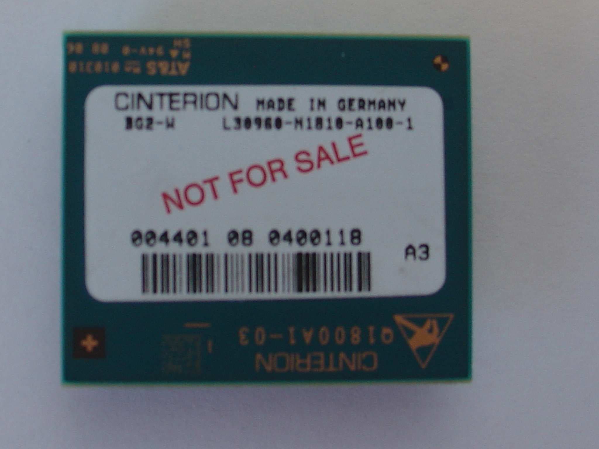 Quadband GSM/GPRS Module - FCC ID QIPBG2 - Telit Cinterion Deutschland GmbH (2)