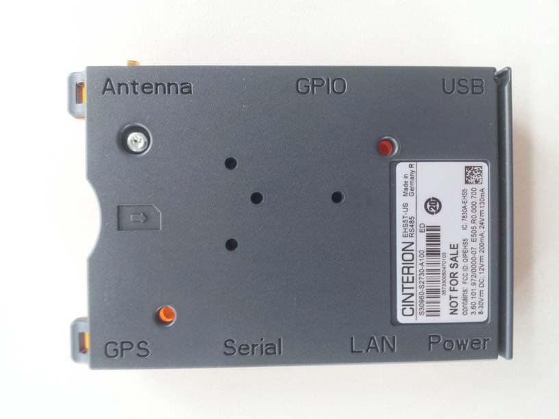 Gemalto EHS5 Terminal - FCC ID QIPEHS5T - Telit Cinterion Deutschland GmbH