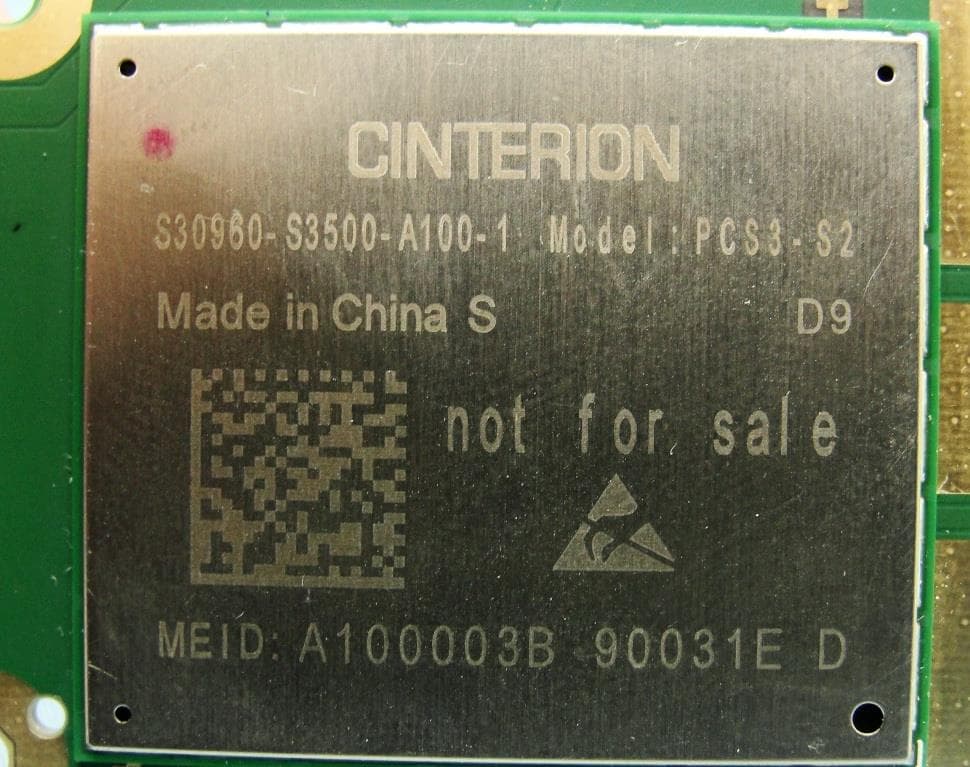 CDMA 1XRTT MODULE - FCC ID QIPPCS3 - Telit Cinterion Deutschland GmbH (2)