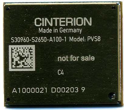 Dual-Band CDMA-2000/EV-DO RF Module - FCC ID QIPPVS8 - Telit Cinterion Deutschland GmbH