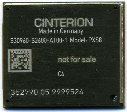 GSM/GPRS/EDGE/CDMA/UMTS/HSPA Module - FCC ID QIPPXS8 - Telit Cinterion Deutschland GmbH (2)