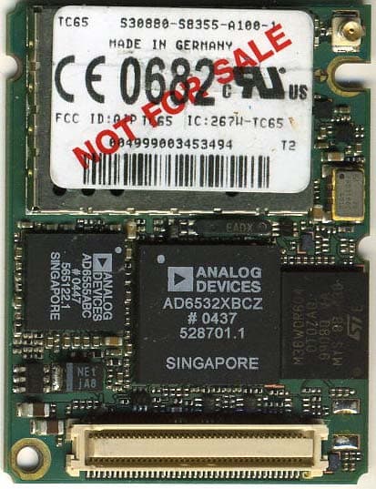 Quadband GSM/GPRS Module - FCC ID QIPTC65 - Telit Cinterion Deutschland GmbH