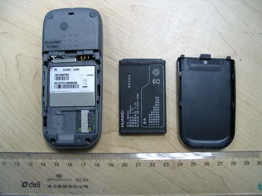 800 MHz CDMA Mobile Phone - FCC ID QISC2205 - Huawei Technologies Co.,Ltd (2)