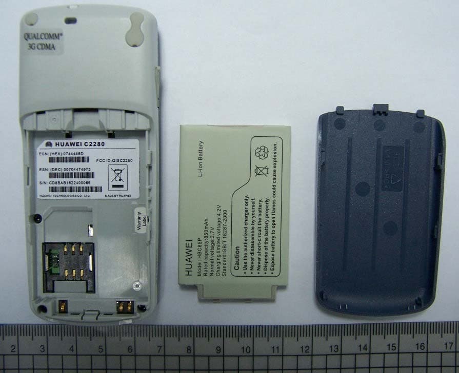 US Cellular Licensed Transmitter - FCC ID QISC2280 - Huawei Technologies Co.,Ltd (2)