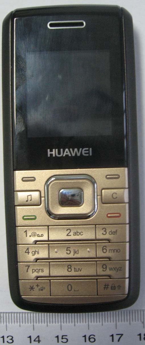 CDMA 1X Digital Mobile Phone - FCC ID QISC3500 - Huawei Technologies Co.,Ltd