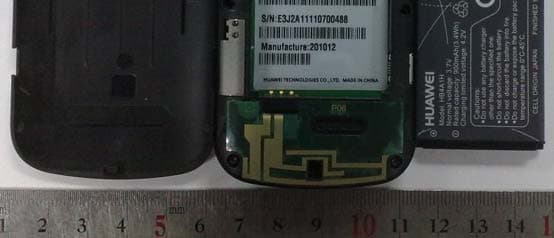 CDMA 1X Digital Mobile Phone with BT - FCC ID QISC5870 - Huawei Technologies Co.,Ltd