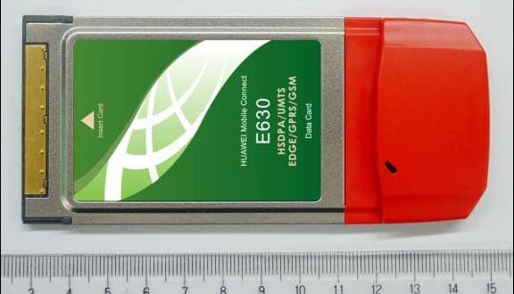HSDPA/WCDMA/EDGE/GPRS/GSM Data Card - FCC ID QISE630 - Huawei Technologies Co.,Ltd