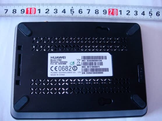 Wireless Gateway - FCC ID QISE968 - Huawei Technologies Co.,Ltd