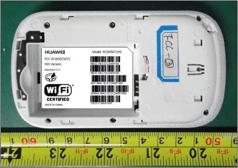 3G/4G Dual Mode Wireless Router - FCC ID QISEC5072 - Huawei Technologies Co.,Ltd