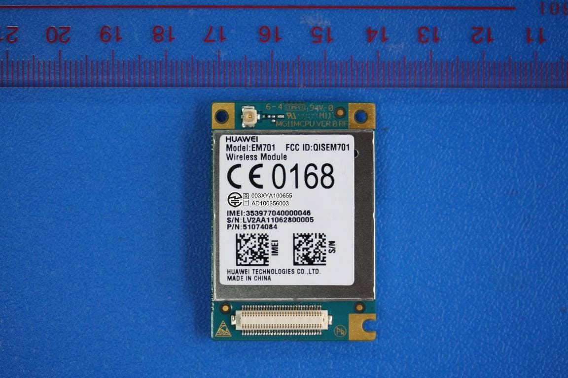 Wireless Module - FCC ID QISEM701 - Huawei Technologies Co.,Ltd (2)