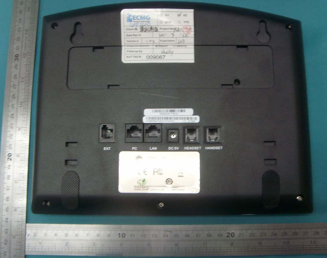 IP PHONE - FCC ID QISESPACE6870 - Huawei Technologies Co.,Ltd (2)
