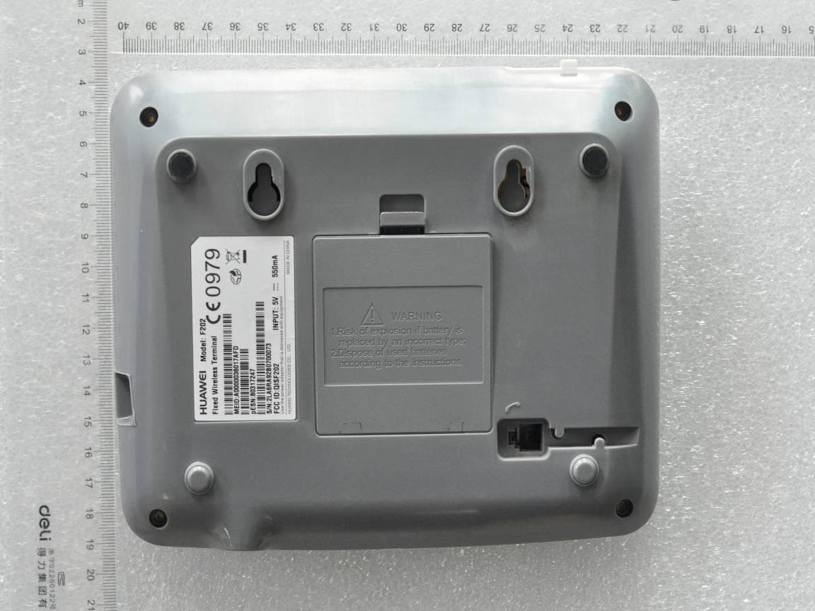 Fixed Wireless Terminal - FCC ID QISF202 - Huawei Technologies Co.,Ltd (4)