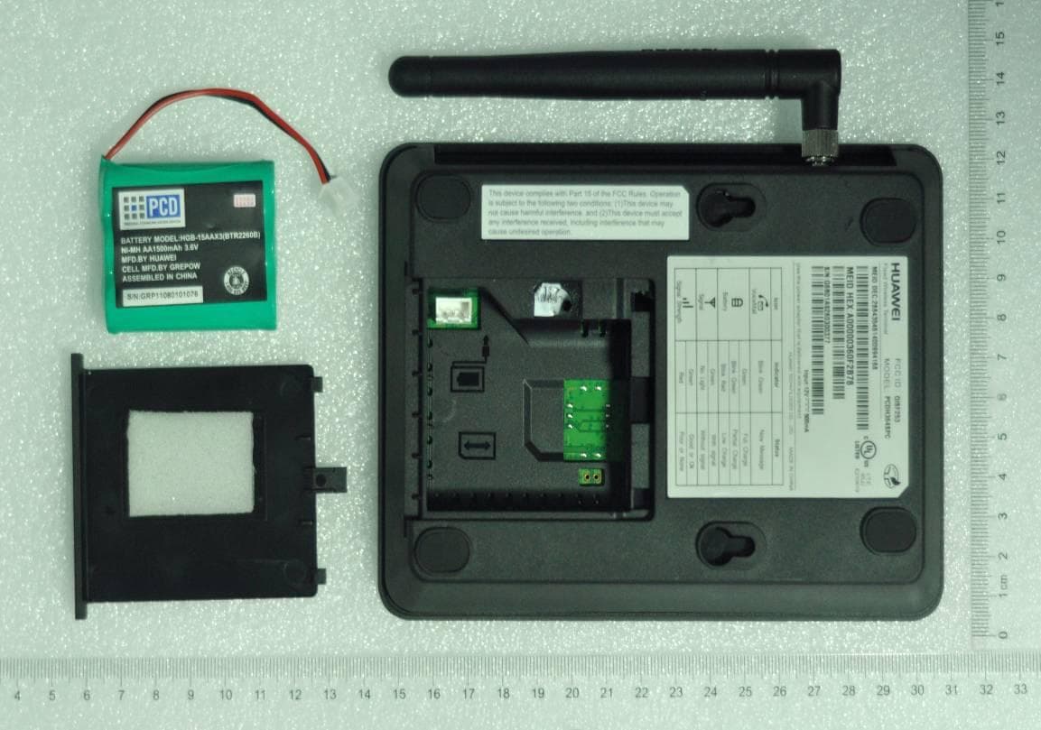 Fixed Wireless Terminal - FCC ID QISF253 - Huawei Technologies Co.,Ltd