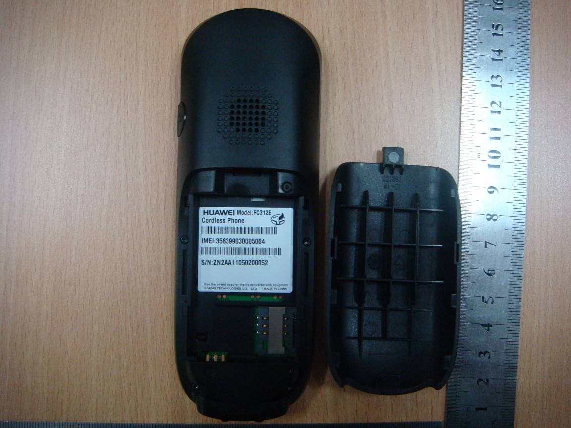 Cordless Phone - FCC ID QISFC312E - Huawei Technologies Co.,Ltd