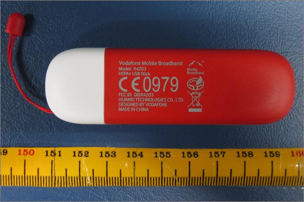 HSPA+ USB Stick - FCC ID QISK4203 - Huawei Technologies Co.,Ltd