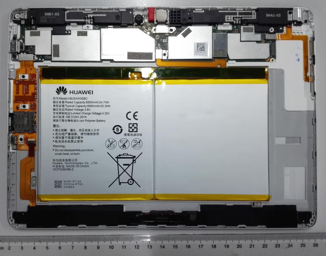 HUAWEI MediaPad M2 10.0 - FCC ID QISM2-A01W - Huawei Technologies Co.,Ltd