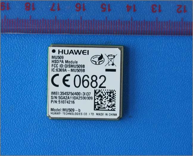 HSDPA Module - FCC ID QISMU509B - Huawei Technologies Co.,Ltd (2)