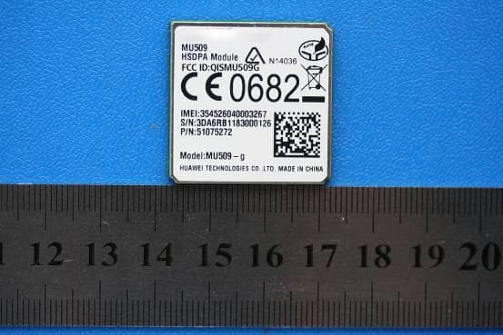 HSDPA Module - FCC ID QISMU509G - Huawei Technologies Co.,Ltd