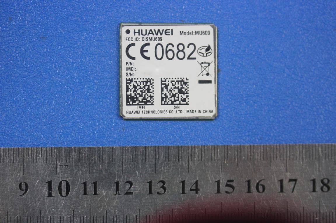 Mobile Cellular device supporting GSM850, PCS1900, UMTS FDD II & V - FCC ID QISMU609 - Huawei Technologies Co.,Ltd (2)